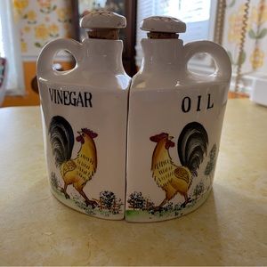 Vintage Vinegar and Oil Cruets